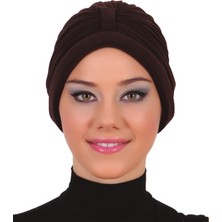 ELYSIANfidan Bantlı Hazır Türban Tesettür Havuz Bonesi