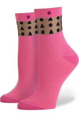 Stance Sucha Square Pink Kadın Çorap
