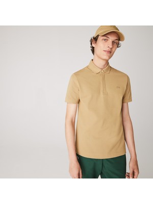 Lacoste Erkek Regular Fit Bej Paris Polo