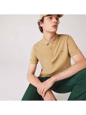 Lacoste Erkek Regular Fit Bej Paris Polo