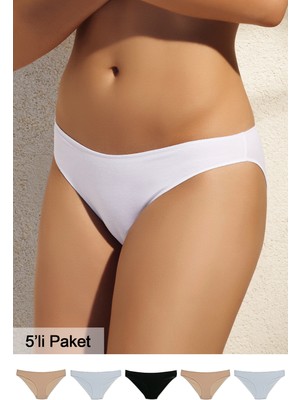 Pierre Cardin 2050 Iz Yapmayan 5'li Paket Bikini Külot