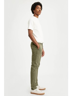 XX Chino Slim Fit Erkek Pantolon - Olive Night