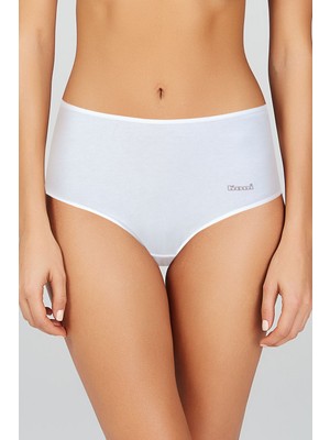 Kom Kadın Penye Likra Basic Maxi Külot 2 li