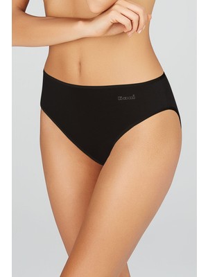 Kom Kadın Penye Likra Basic Slip Külot 4 lü