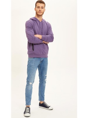 DeFacto Defacto Fit Loose Fit Uzun Kollu Sweatshirt S0631AZ20AU