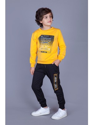 Toontoy Erkek Çocuk Realistic Baskılı Takım