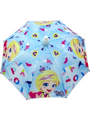 Poly Pocket Lisanslı Çocuk Şemsiyesi