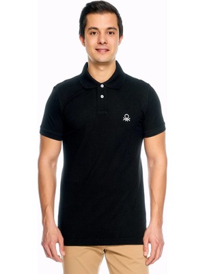 United Colors Of Benetton Slim Fit Kısa Kollu Polo Tshirt