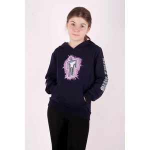 Kız Çocuk Billie Eilish Baskılı Sweatshirt