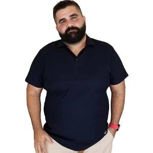 Xanimal Büyük Beden Erkek T-Shirt Polo Yaka Cepsiz Spor 3xl 4xl 5xl 6xl 7xl