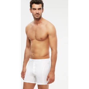 Erkek Penye Likra Compact Long Boxer Düğmeli 2'li