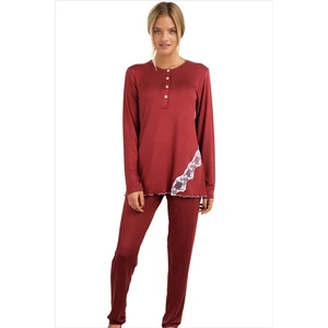 Kadın Pijama Takımı 59522 Kiremit