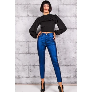 Deepstar Saks Mavi / Siyah Kaplamalı Pantolon 36