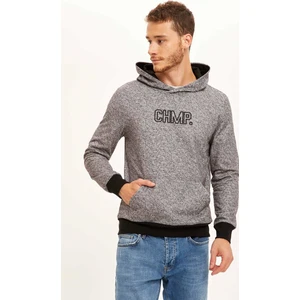 Slim Fit Kanguru Cepli Slogan Desenli Uzun Kollu İçi Yumuşak Tüylü Sweatshirt R4504AZ20AU