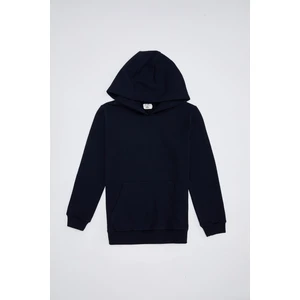 Erkek Çocuk Kapüşonlu Kanguru Cepli İçi Yumuşak Tüylü Sweatshirt S0742A620AU