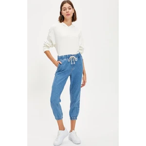 Defacto Jogger Yıkamalı Jean Pantolon S2087AZ20AU