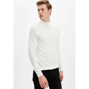 Slim Fit Balıkçı Yaka Triko Kazak R1127AZ20WN