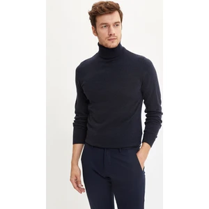 Defacto Slim Fit Balıkçı Yaka Triko Kazak R1124AZ20WN