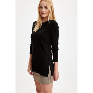 Yaka Detaylı Relax Fit Triko Tunik R1192AZ20AU