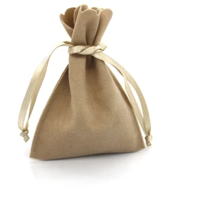 Metro Kuyumculuk Malzemeleri  Alkantra Ziynet Takı Kesesi 5x7