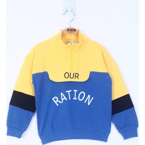 Erkek Çocuk Ration Baskılı Sweatshirt