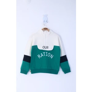 Erkek Çocuk Ration Baskılı Sweatshirt