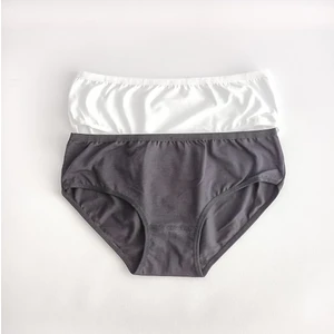 112 Kadın Likralı Yüksek Bel Bato Külot 2'li Paket