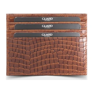 Guard Leather Smart Çift Taraflı Deri Kartlık
