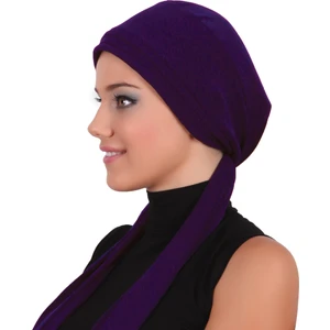 Fidan Bone Bağlamalı Hazır Türban Tesettür Bone