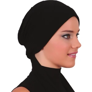 Fidan Bone Nervürlü Bağlama Hazır Türban Tesettür Bone