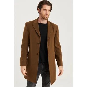 PLT8398 Erkek Palto-Camel