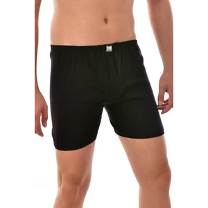 12 Adet 0111  Erkek Paçalı Boxer Siyah