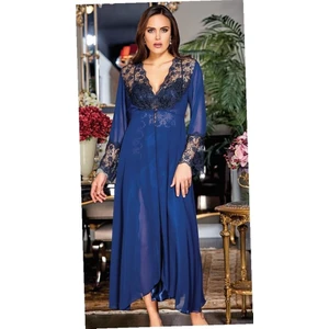 495 Kadın Kaplı 6'lı Saten Takım