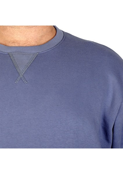 Erkek Bisiklet Yaka Sweatshirt