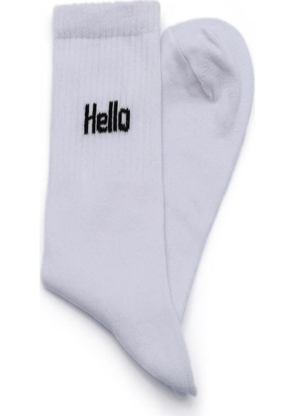 2'li Kadın Hello Cherry Bomb Yazılı Çorap 8500-B2 indirimleri