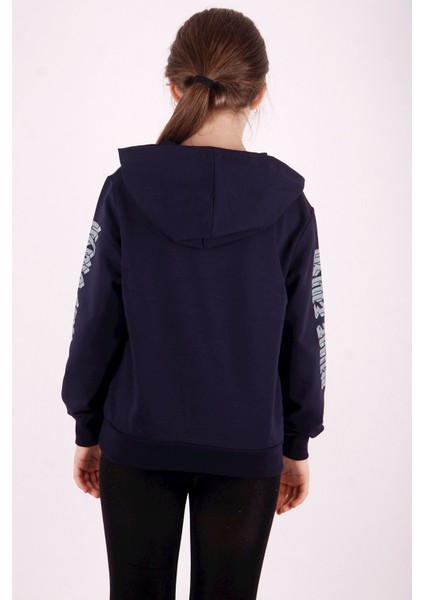 Kız Çocuk Billie Eilish Baskılı Sweatshirt