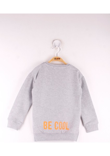 Kız Çocuk Party Up Baskılı Sweatshirt