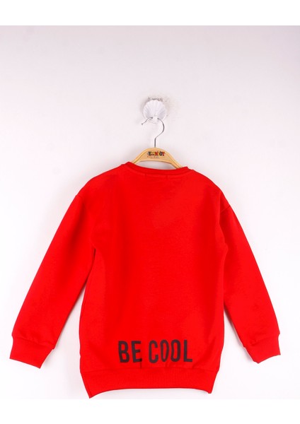Kız Çocuk Party Up Baskılı Sweatshirt fiyatları