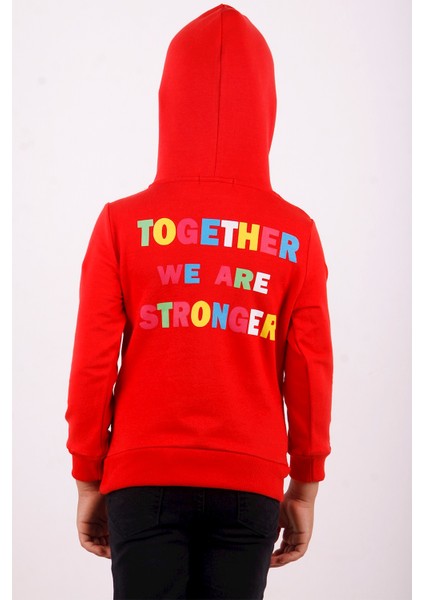 Kız Çocuk Stronger Baskılı Sweatshirt modelleri