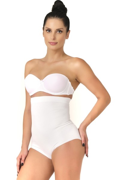 Seamless Yüksek Bel Slip Külot Korse 2008