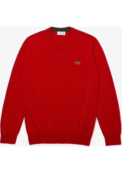 Erkek Bisiklet Yaka Kırmızı Triko Kazak Ah1985 240 fırsatları