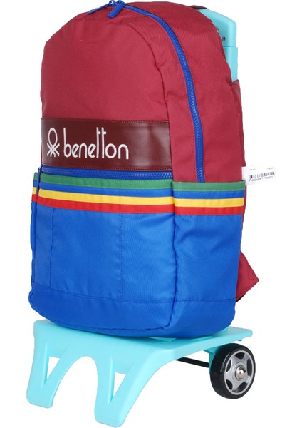 Benetton Unisex İki Bölmeli Tekerlekli Sırt Çantası 70045 fiyatları