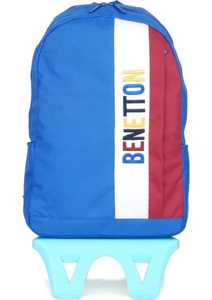 Benetton Unisex İki Bölmeli Tekerlekli Sırt Çantası 70065