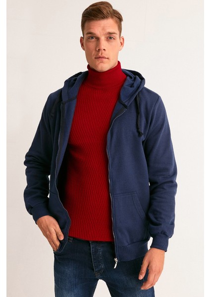 Fermuarlı Sweatshirt