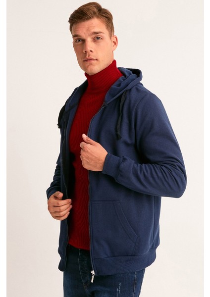 Fermuarlı Sweatshirt