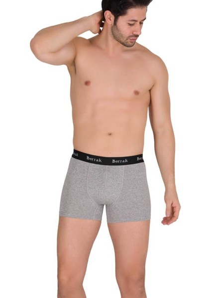 4476 Pamuk Modal Likralı Erkek Boxer
