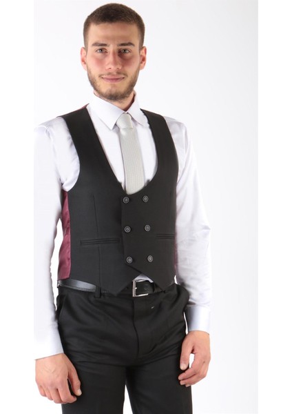 Erkek Takım Elbise Siyah Mdv100