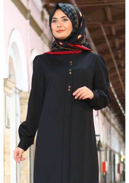 Rübeysa Tunik Pantolon Takım Siyah Fhm610