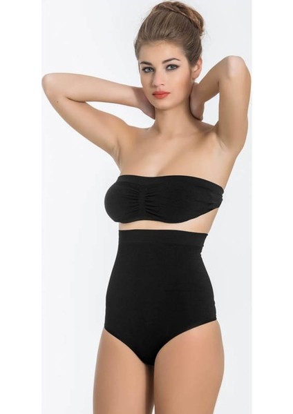 Göbek Sıkılaştırıcı Silikon Bantlı String Korse 1111