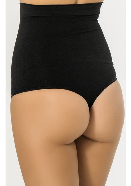 Göbek Sıkılaştırıcı Silikon Bantlı String Korse 1111